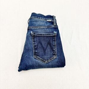 Mother Denim Jeans The Stunner Ankle Fray Change is in the Air Size 26